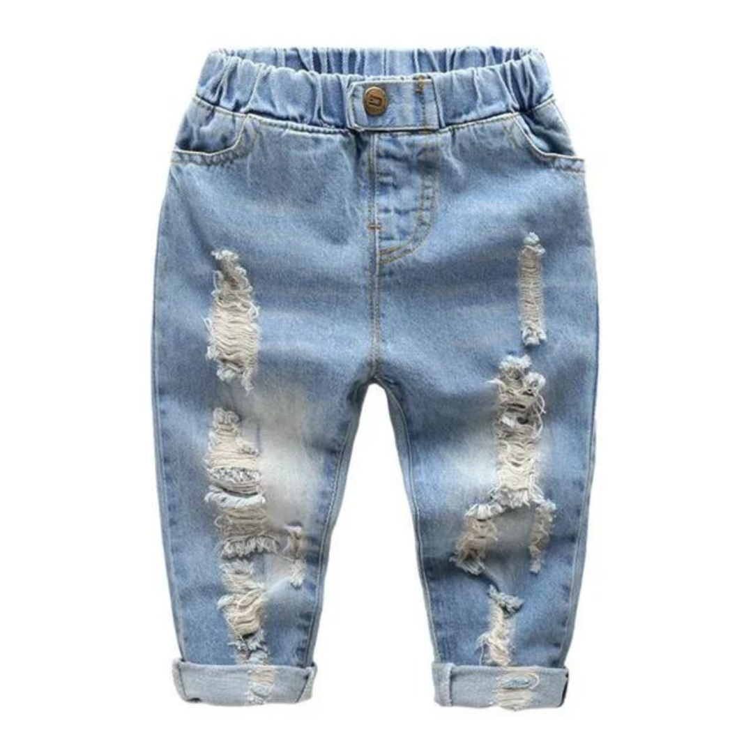 Destroyed Kids Denim