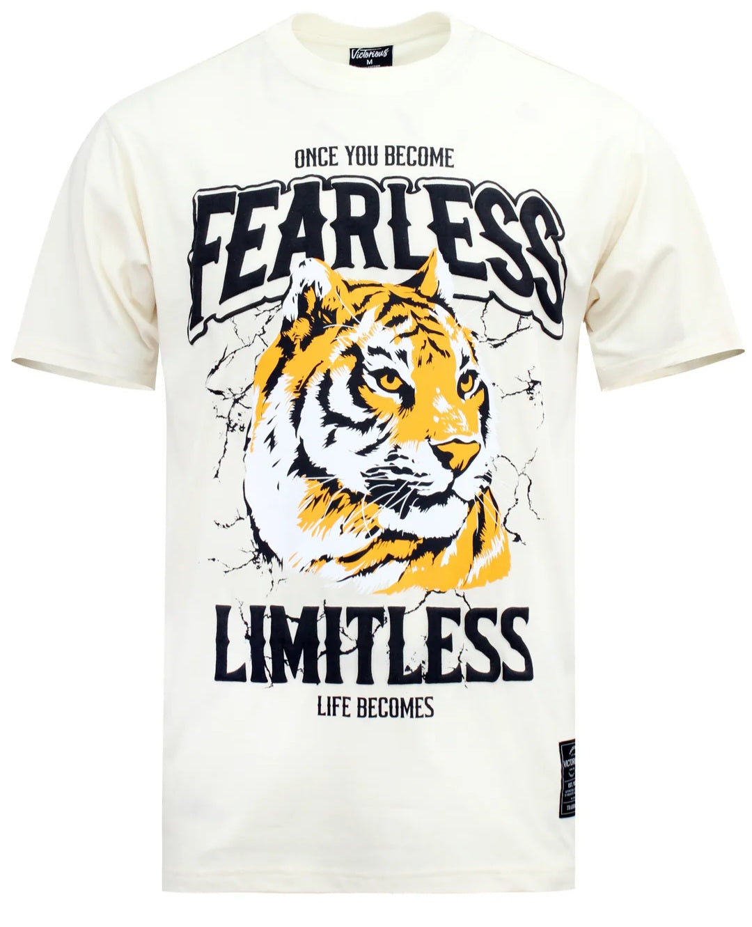 Off White Fearless Tiger T-Shirt